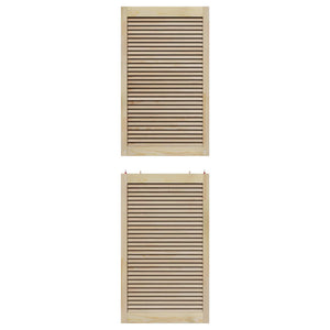 Πόρτα Ντουλάπας με πόρτα 4 pcs Φυσικό 201 x 2,1 x 59,5 cm - Pakobazaar