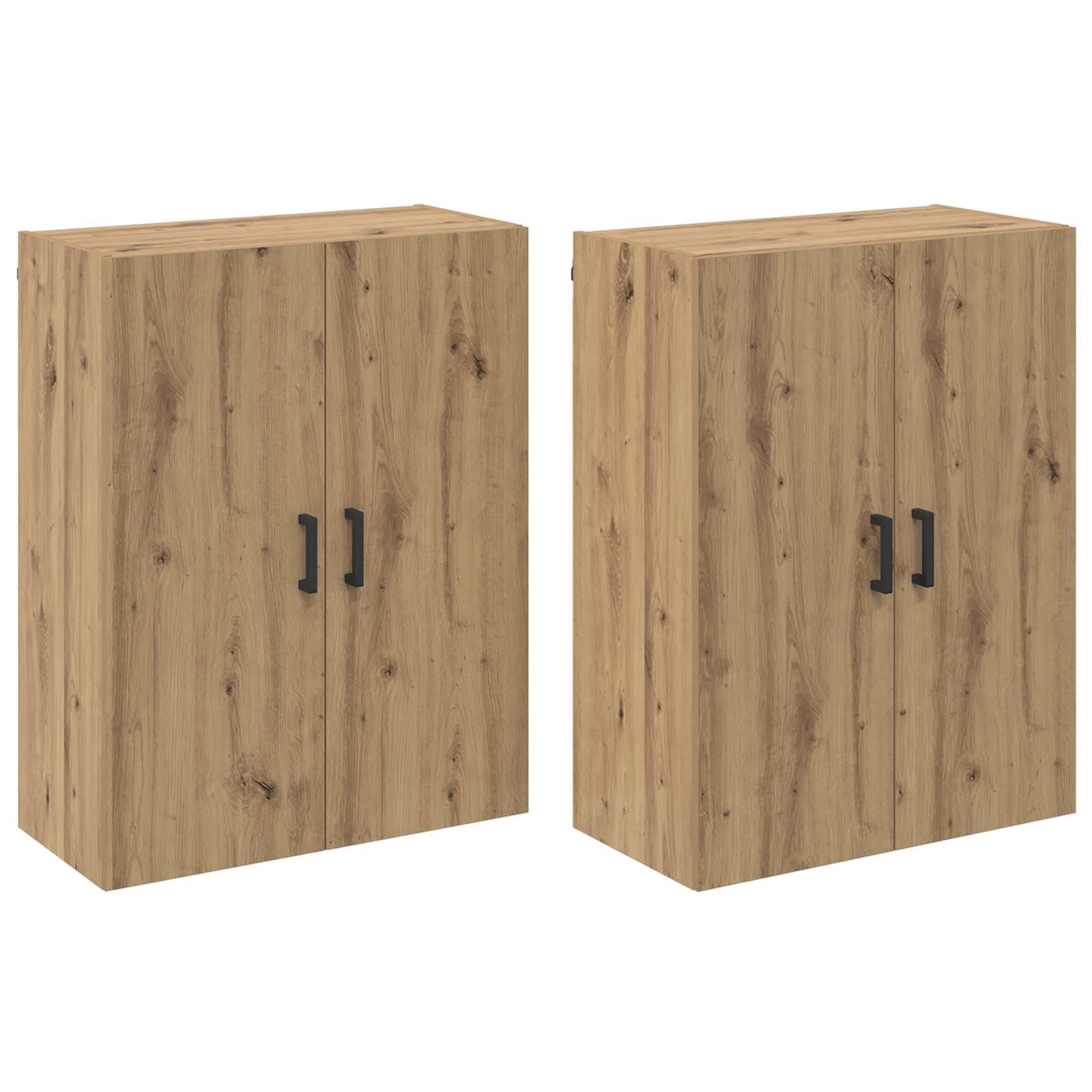Τοίχου Ντουλάπα Επιτοίχιο 2 pcs Artisan Oak 69,5 x 34 x 90 εκ. - Pakobazaar