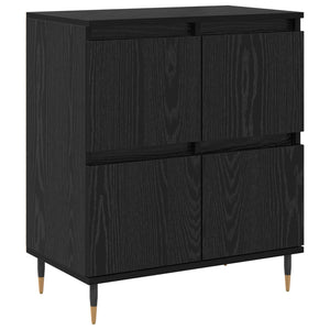 Ντουλάπι αποθήκευσης 3 pcs Μαύρη Οξυά 60 x 35 x 70 cm - Pakobazaar