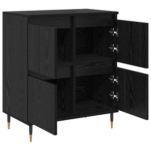 Ντουλάπι αποθήκευσης 3 pcs Μαύρη Οξυά 60 x 35 x 70 cm - Pakobazaar
