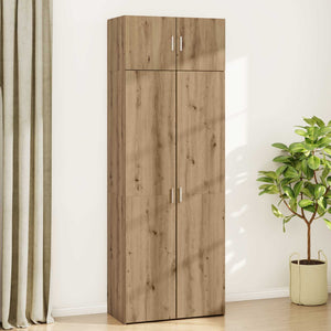Ντουλάπι αποθήκευσης 3 pcs Artisan Oak - Pakobazaar