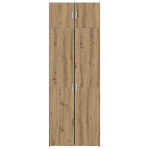 Ντουλάπι αποθήκευσης 3 pcs Artisan Oak - Pakobazaar