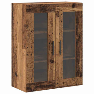 Highboard 2 τμχ. Παλαιό ξύλο 69,5 x 34 x 180 εκ.