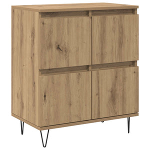 Παραδοσιακά Πλευρικά Έπιπλα 3 pcs Artisan Oak - Pakobazaar