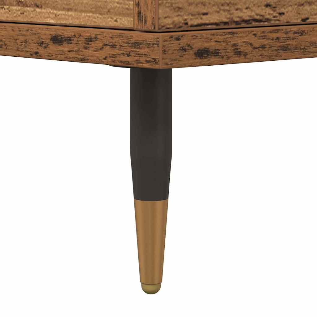 Ντουλάπι αποθήκευσης 2 pcs Παλιό ξύλο 60 x 35 x 70 cm