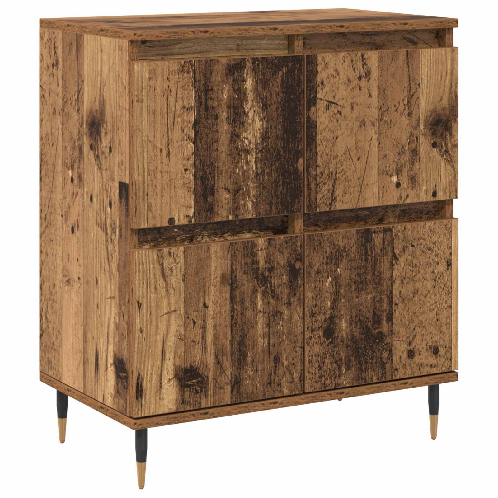 Ντουλάπι αποθήκευσης 2 pcs Παλιό ξύλο 60 x 35 x 70 cm - Pakobazaar