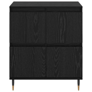 Ντουλάπι αποθήκευσης 2 pcs Μαύρη Οξυά 60 x 35 x 70 cm - Pakobazaar