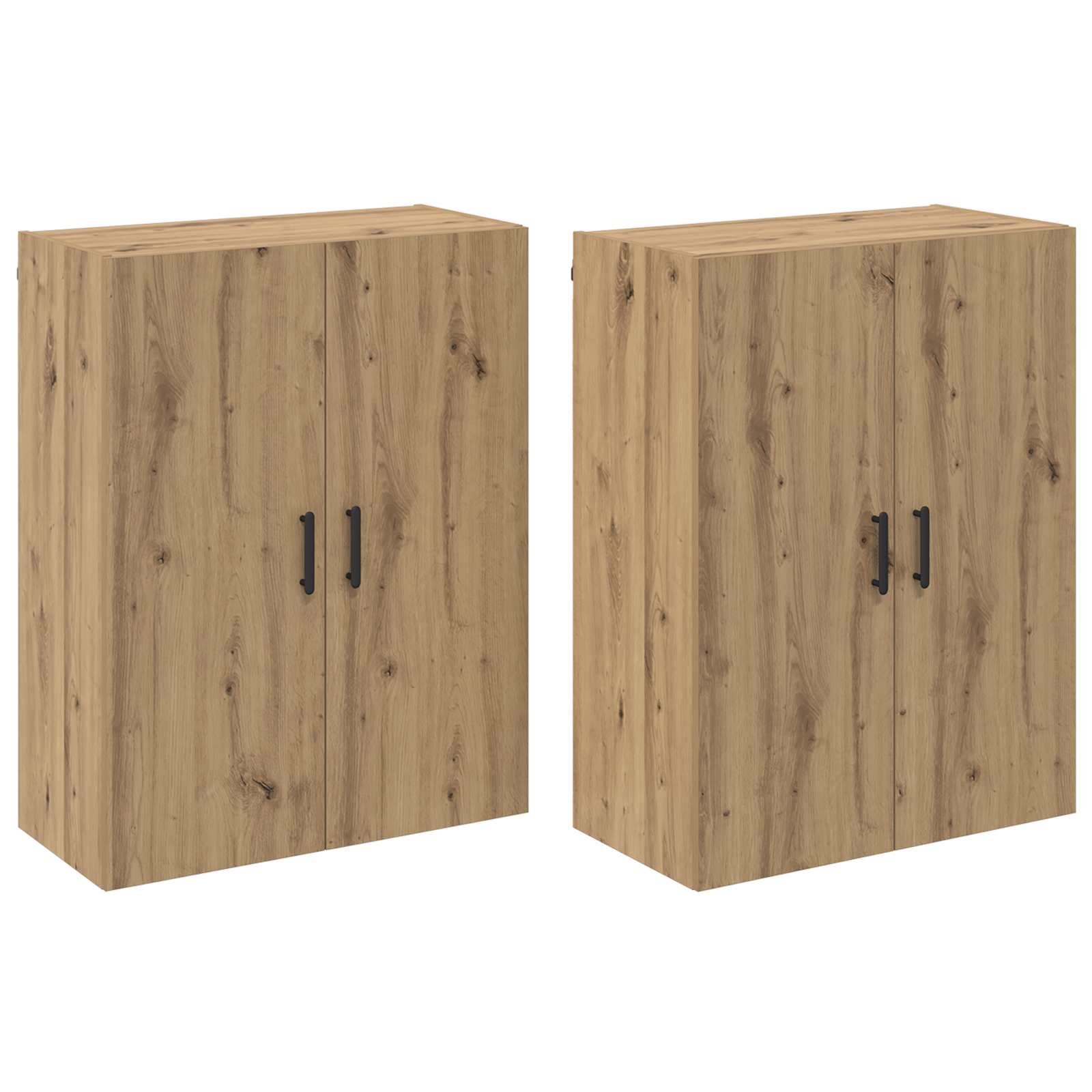 Τοίχου Ντουλάπα Επιτοίχιο 2 pcs Artisan Oak 69,5 x 34 x 90 εκ. - Pakobazaar