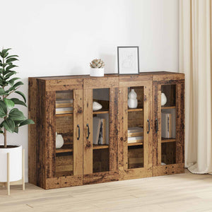 Ντουλάπια Τοίχου 2 pcs Παλαιό ξύλο 69,5 x 34 x 90 εκ. - Pakobazaar