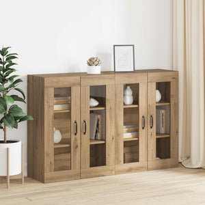 Ντουλάπια Τοίχου 2 pcs artisan δρυς 69,5 x 34 x 90 εκ. - Pakobazaar