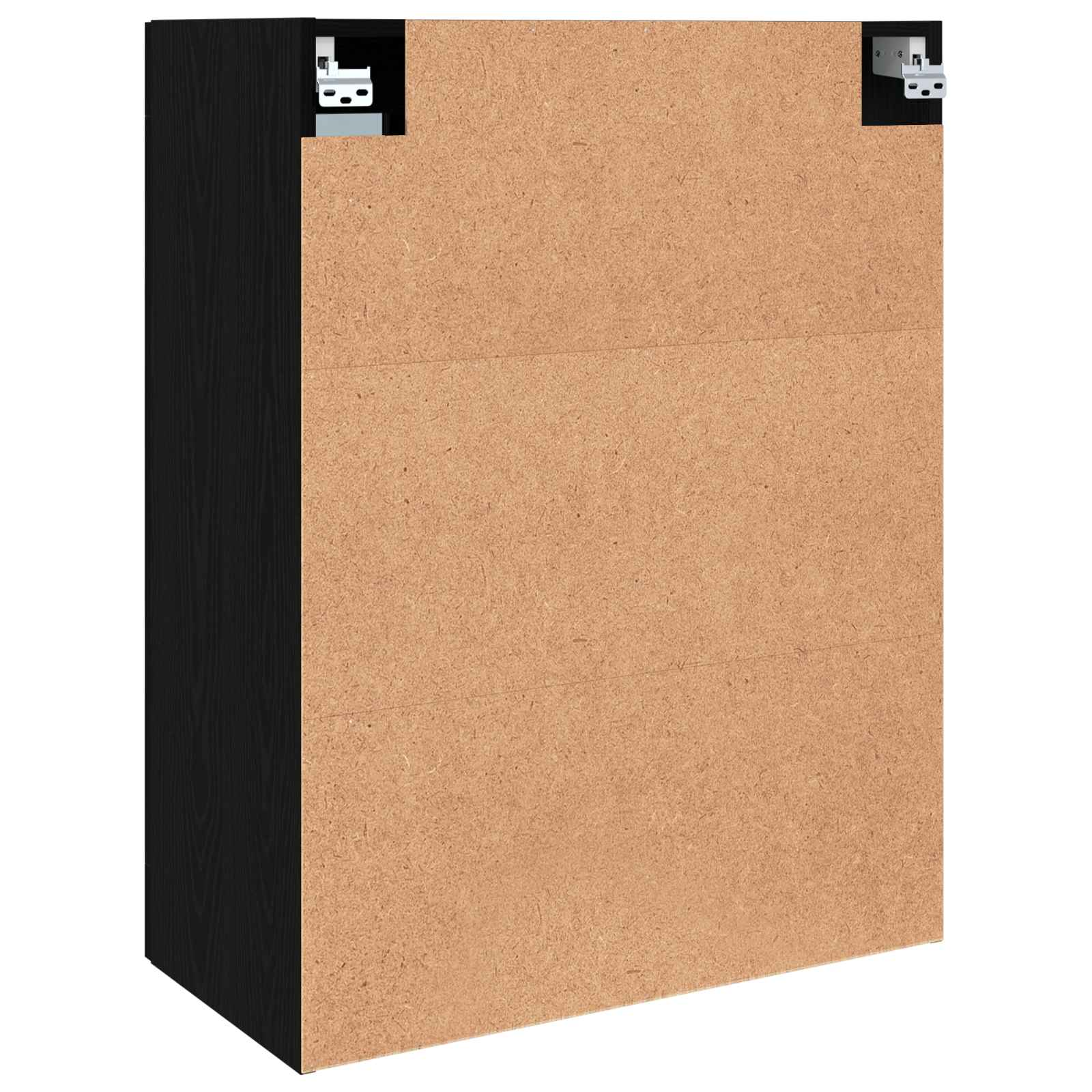 Ντουλάπια Τοίχου 2 pcs Μαύρη δρυς 69,5 x 34 x 90 εκ. - Pakobazaar