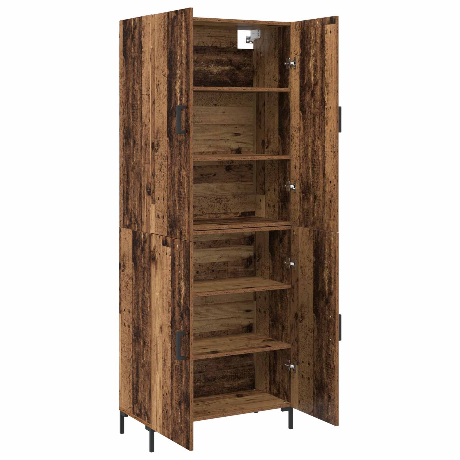 Highboard Παλαιό ξύλο 69,5 x 34 x 180 εκ. Επεξεργασμένο ξύλο - Pakobazaar
