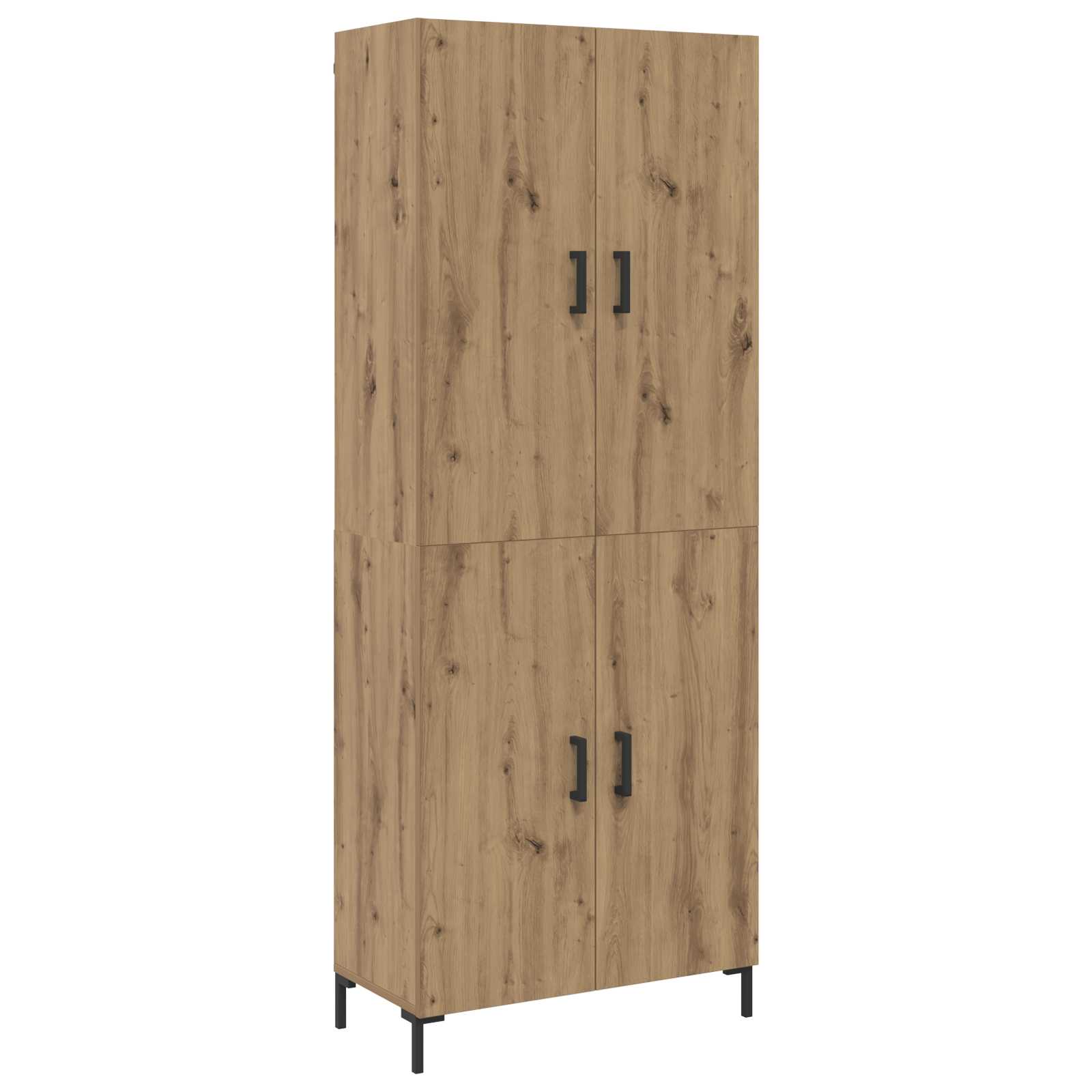 Highboard artisan δρυς 69,5 x 34 x 180 εκ. Επεξεργασμένο Ξύλο