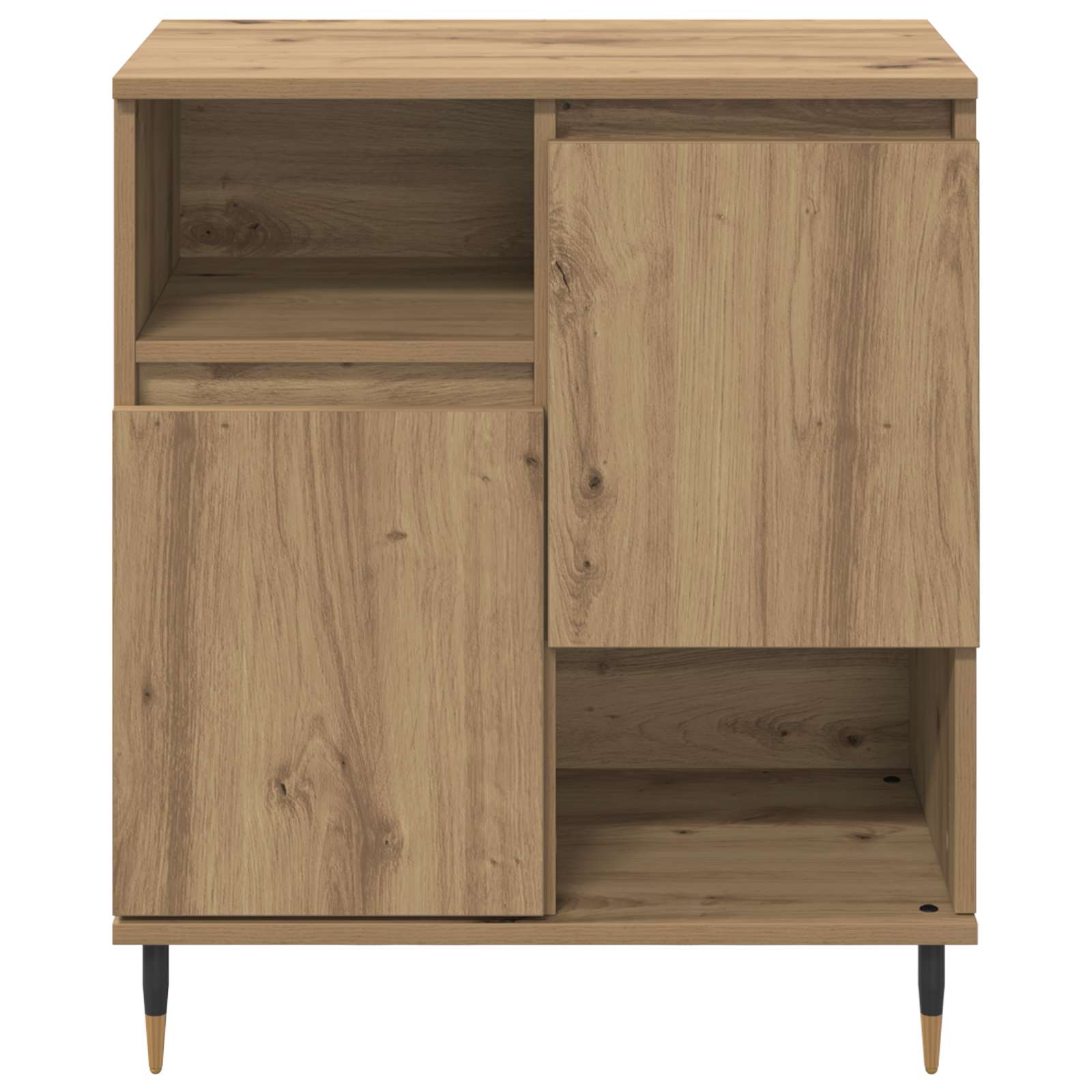 Παραδοσιακά Πλευρικά Έπιπλα 3 pcs Artisan Oak - Pakobazaar