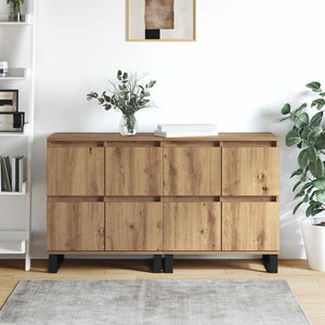 Πλαϊνό γραφείο 2 pcs Artisan Oak 60 x 35 x 70 cm - Pakobazaar