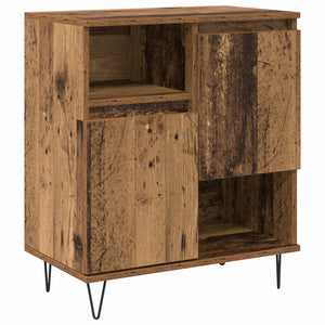 Πλαϊνό γραφείο 2 pcs Παλιό ξύλο 60 x 35 x 70 cm - Pakobazaar