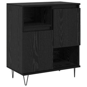 Πλαϊνό γραφείο 2 pcs Μαύρη Οξυά 60 x 35 x 70 cm - Pakobazaar