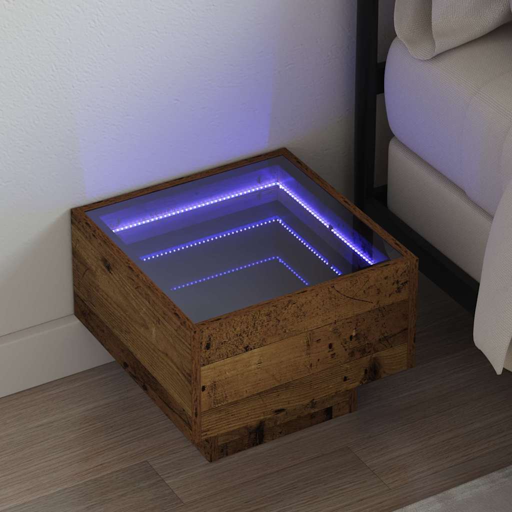 Τραπεζάκι σαλονιού Παλιό ξύλο 40 x 40 x 30 cm