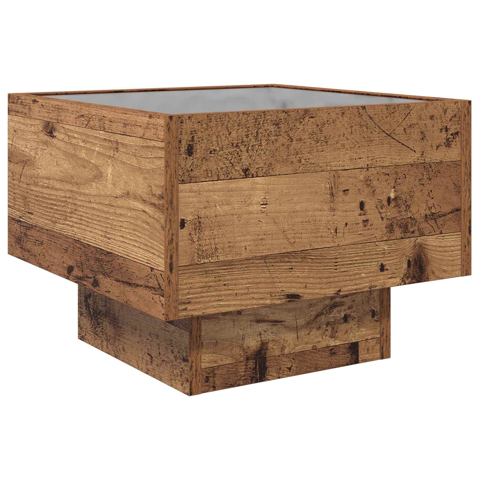 Τραπεζάκι σαλονιού Παλιό ξύλο 40 x 40 x 30 cm