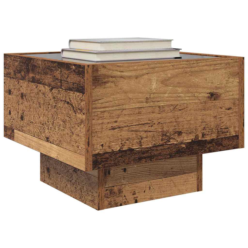 Τραπεζάκι σαλονιού Παλιό ξύλο 40 x 40 x 30 cm