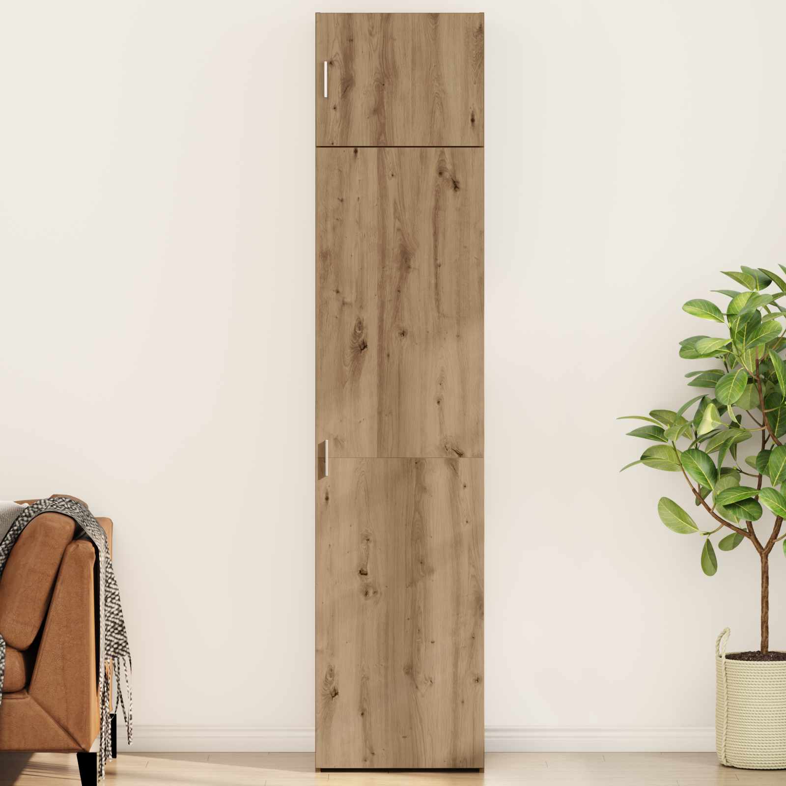 Πλαϊνό γραφείο 3 pcs Artisan Oak - Pakobazaar