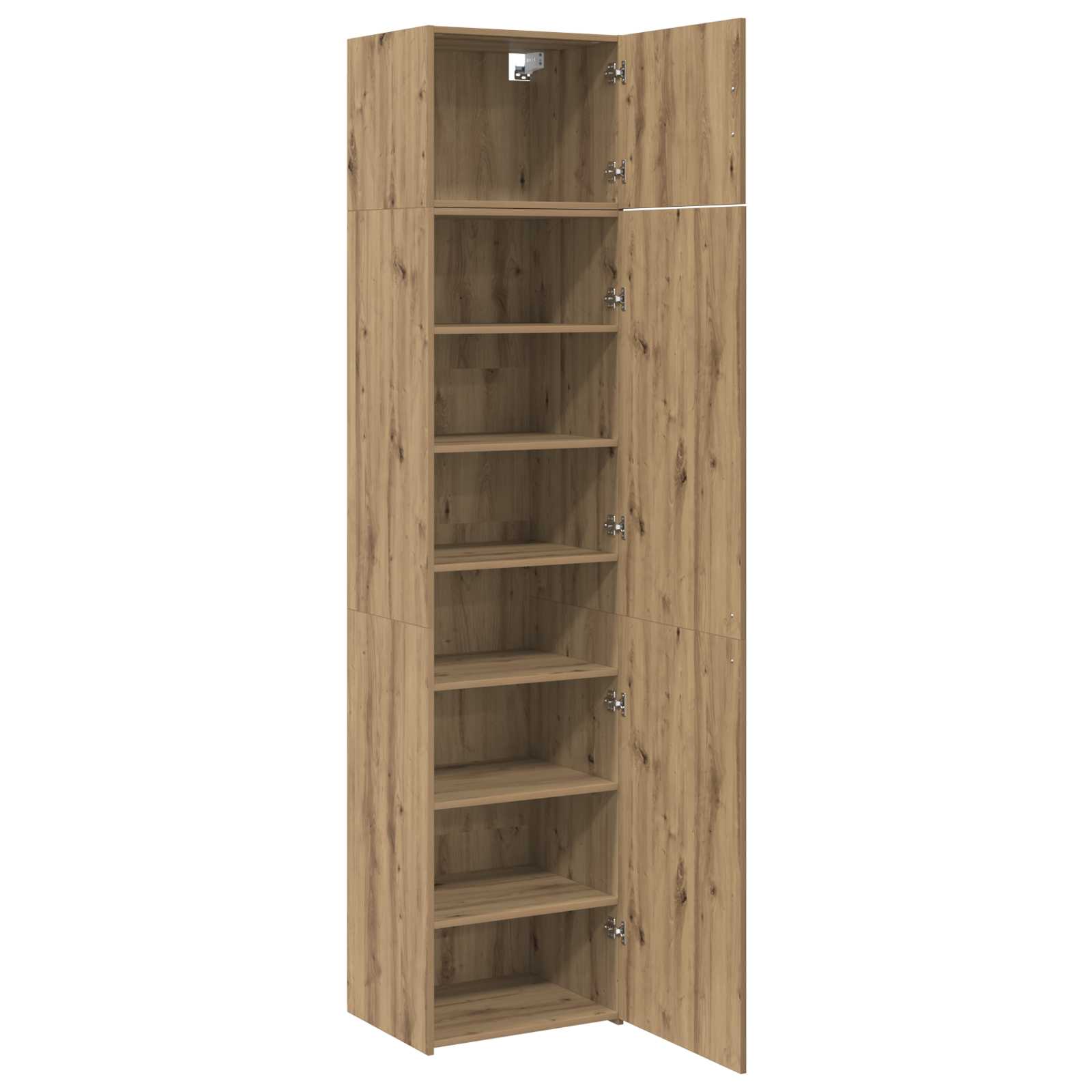 Πλαϊνό γραφείο 3 pcs Artisan Oak - Pakobazaar