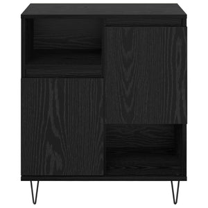Πλαϊνό γραφείο 3 pcs Μαύρη Οξυά 60 x 35 x 70 cm - Pakobazaar