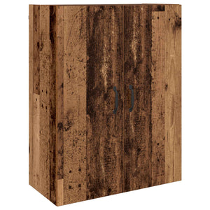 Highboard 2 pcs Παλαιό ξύλο Επεξεργασμένο ξύλο - Pakobazaar
