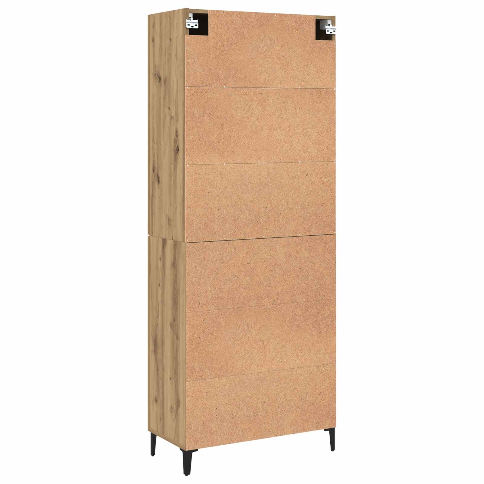 Highboard 2 pcs Artisan Oak Επεξεργασμένο ξύλο - Pakobazaar