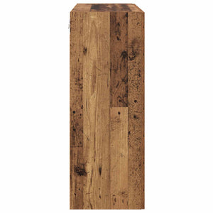 Τοίχου Ντουλάπα Επιτοίχιο 2 pcs Παλιό ξύλο 69,5 x 34 x 90 εκ. - Pakobazaar