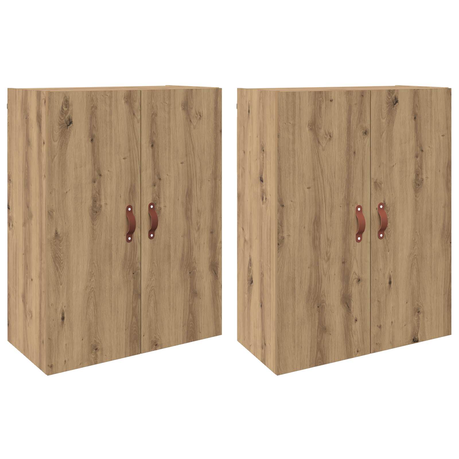 Τοίχου Ντουλάπα Επιτοίχιο 2 pcs Artisan Oak 69,5 x 34 x 90 εκ. - Pakobazaar