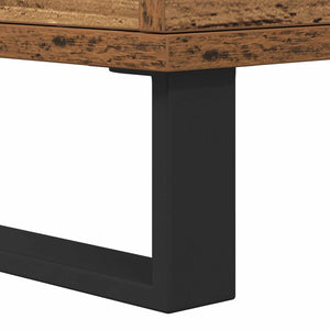 Πλαϊνό γραφείο 3 pcs Παλιό ξύλο 60 x 35 x 70 cm - Pakobazaar