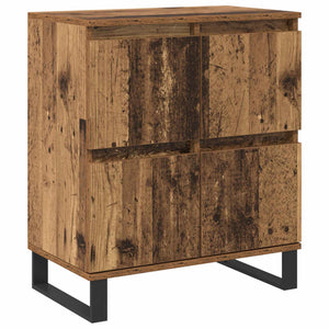 Πλαϊνό γραφείο 3 pcs Παλιό ξύλο 60 x 35 x 70 cm - Pakobazaar