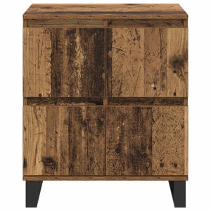 Πλαϊνό γραφείο 3 pcs Παλιό ξύλο 60 x 35 x 70 cm - Pakobazaar