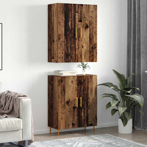 Highboard Παλαιό ξύλο 69,5 x 34 x 180 εκ. Επεξεργασμένο ξύλο - Pakobazaar