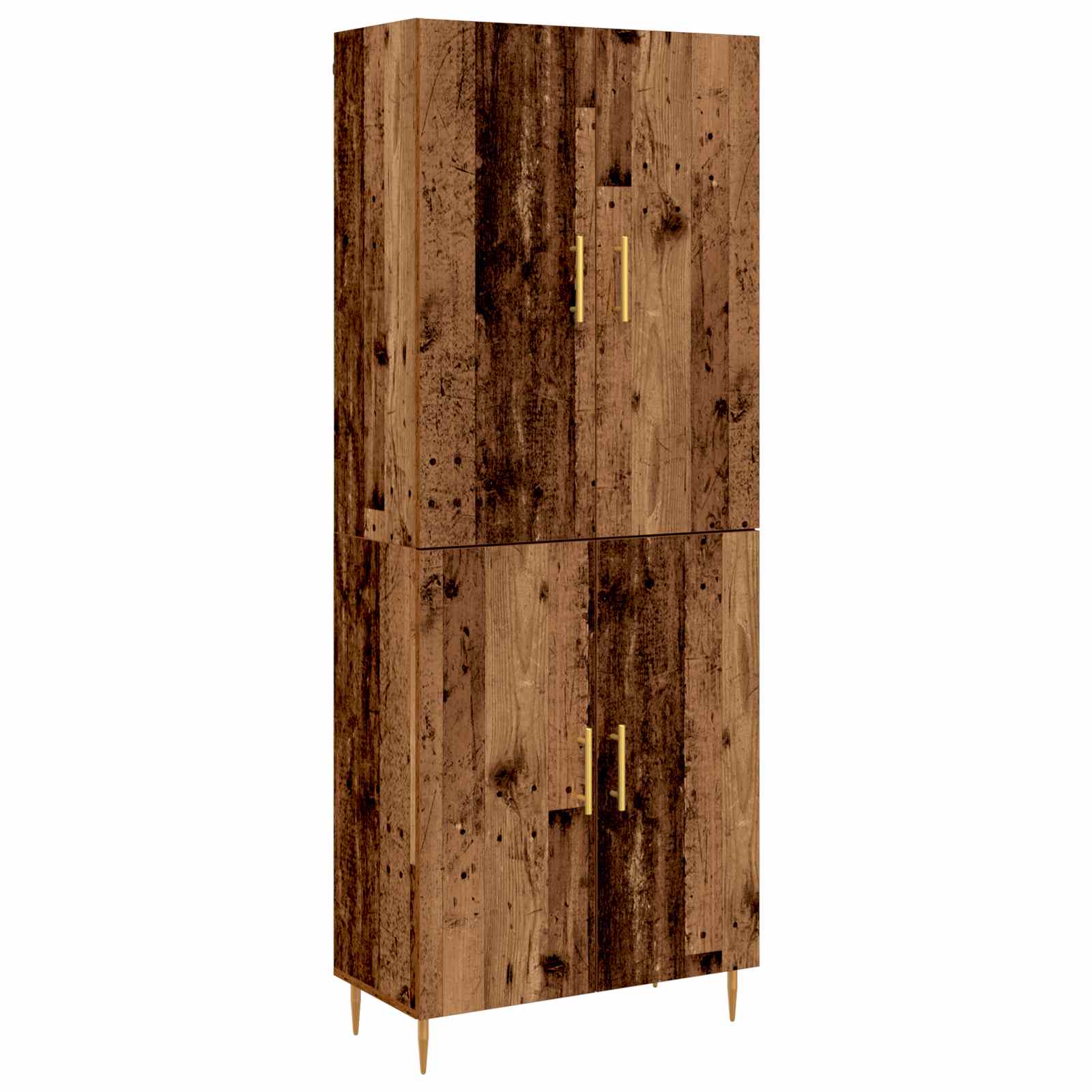 Highboard Παλαιό ξύλο 69,5 x 34 x 180 εκ. Επεξεργασμένο ξύλο - Pakobazaar
