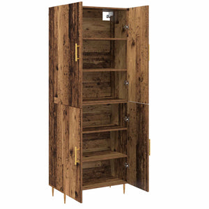 Highboard Παλαιό ξύλο 69,5 x 34 x 180 εκ. Επεξεργασμένο ξύλο - Pakobazaar