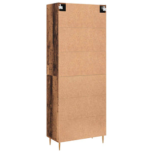 Highboard Παλαιό ξύλο 69,5 x 34 x 180 εκ. Επεξεργασμένο ξύλο - Pakobazaar