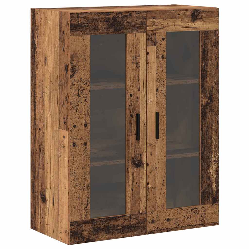 Ντουλάπια Τοίχου 2 pcs Παλαιό ξύλο 69,5 x 34 x 90 εκ.