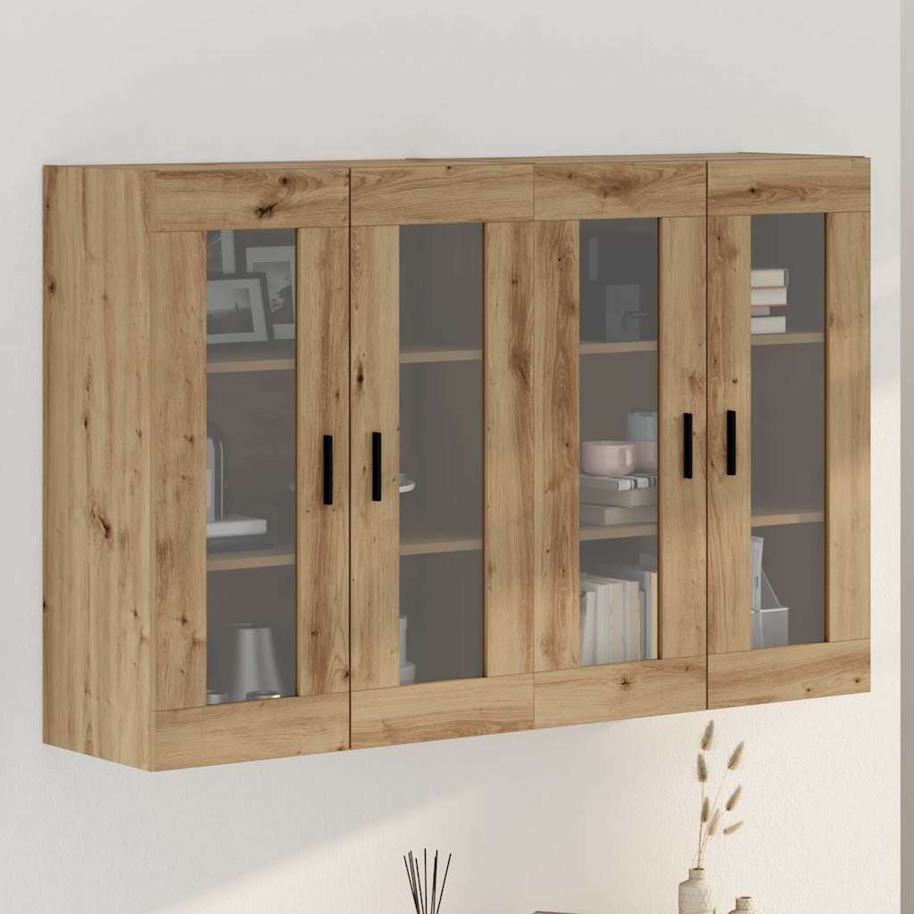 Ντουλάπια Τοίχου 2 pcs artisan δρυς 69,5 x 34 x 90 εκ.