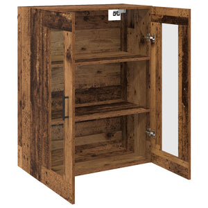 Ντουλάπια Τοίχου 2 pcs Παλαιό ξύλο 69,5 x 34 x 90 εκ. - Pakobazaar