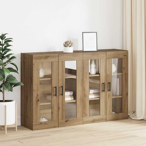 Ντουλάπια Τοίχου 2 pcs artisan δρυς 69,5 x 34 x 90 εκ. - Pakobazaar