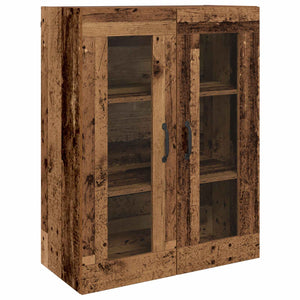 Highboard 2 pcs Παλαιό ξύλο Επεξεργασμένο ξύλο - Pakobazaar