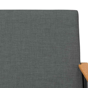 Πολυθρόνα Σκούρο Γκρι 59 x 75 x 78 εκ ύφασμα - Pakobazaar