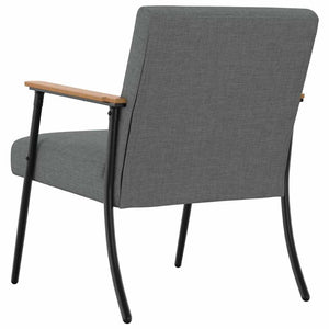 Πολυθρόνα Σκούρο Γκρι 59 x 75 x 78 εκ ύφασμα - Pakobazaar