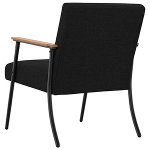 Πολυθρόνα Μαύρο 59 x 75 x 78 εκ ύφασμα - Pakobazaar