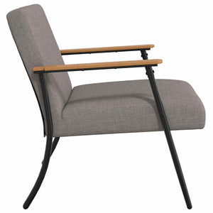 Πολυθρόνα Taupe 59 x 75 x 78 εκ ύφασμα - Pakobazaar
