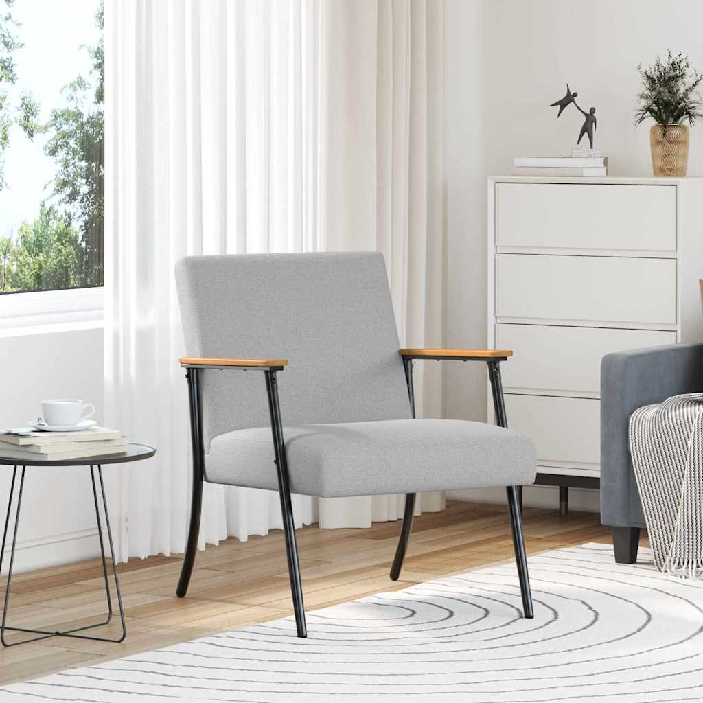 Πολυθρόνα Σκίουρος Γκρί 59 x 75 x 78 εκ ύφασμα - Pakobazaar