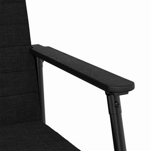 Πολυθρόνα Μαύρο 59 x 75 x 78 εκ ύφασμα - Pakobazaar