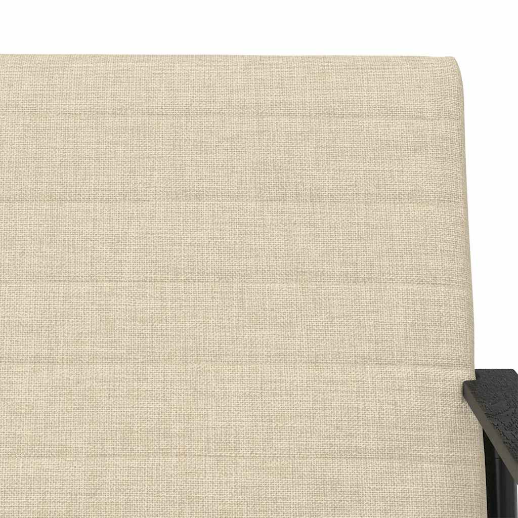 Πολυθρόνα Κρεμ 59 x 75 x 78 εκ ύφασμα